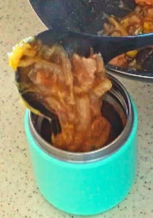 【お弁当】白菜と豚バラの中華風とろとろ-レシピのメイン写真