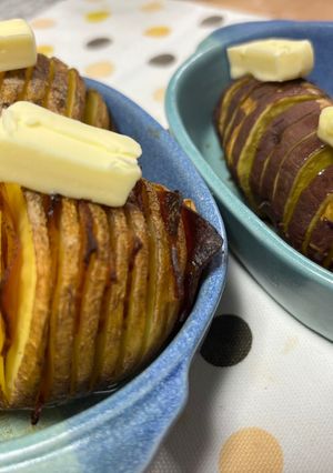 ハッセルバックポテトしっかりバージョン-レシピのメイン写真