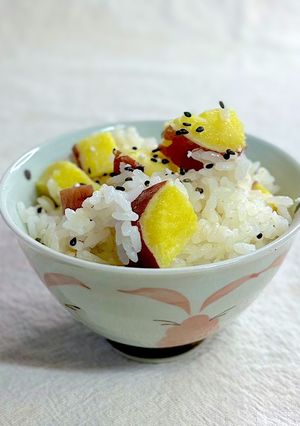 シンプルで大丈夫！素朴なさつま芋ご飯-レシピのメイン写真