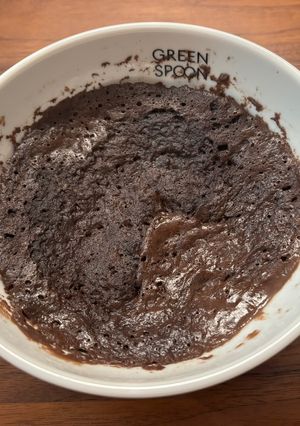 レンジで簡単！豆腐プロテインチョコケーキ-レシピのメイン写真