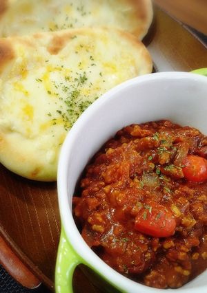 ＊トマトまみれの簡単キーマカレー＊-レシピのメイン写真