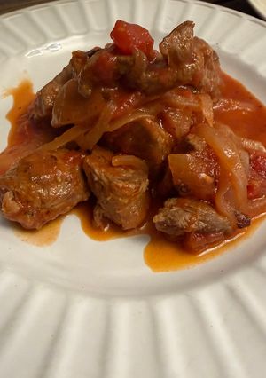 牛ヒレ肉のトマト煮込み-レシピのメイン写真