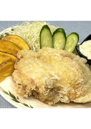 鶏の唐揚げとにんにくマヨソース★動画あり-レシピのメイン写真