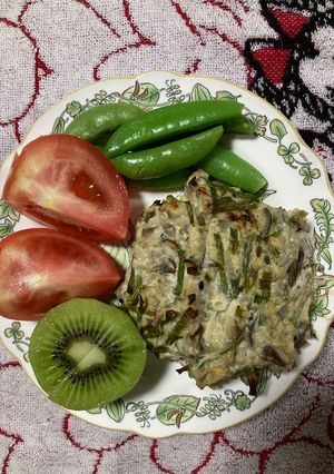 野菜たっぷりハンバーグ-レシピのメイン写真