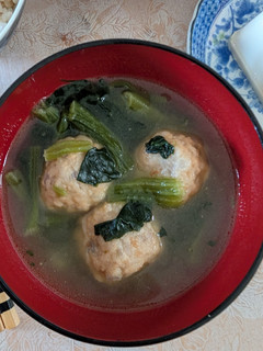 簡単★市販の肉団子とほうれん草のスープ-レシピのメイン写真