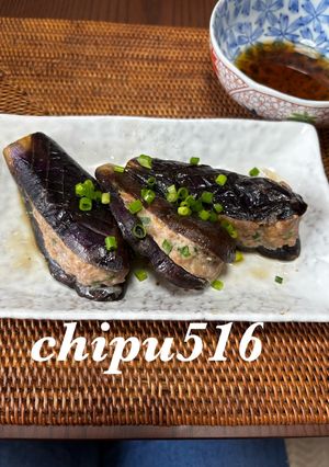 和風　なすの肉ばさみ-レシピのメイン写真