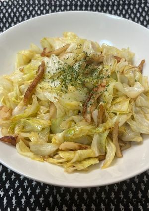 キャベツとちくわのバター醤油炒め-レシピのメイン写真