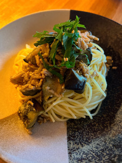 茄子と大葉のさっぱりパスタ-レシピのメイン写真