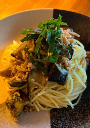 茄子と大葉のさっぱりパスタ-レシピのメイン写真