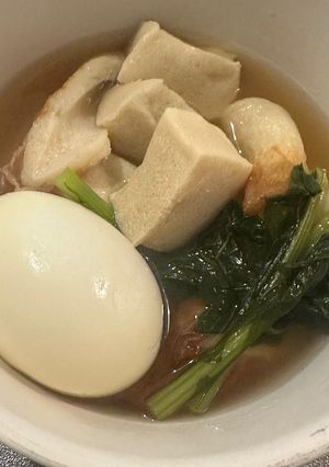 高野豆腐の煮物-レシピのメイン写真