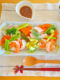 温野菜サラダ-レシピのメイン写真