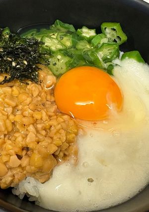 ねばねば丼-レシピのメイン写真