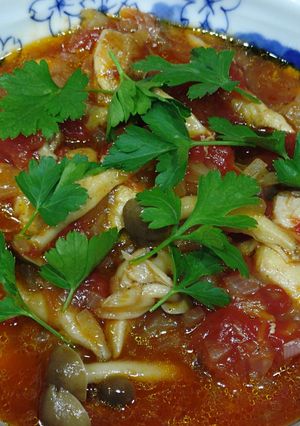鶏モモ肉のトマト煮-レシピのメイン写真