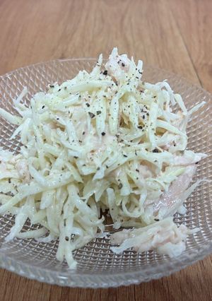 青パパイヤのマヨサラダ-レシピのメイン写真