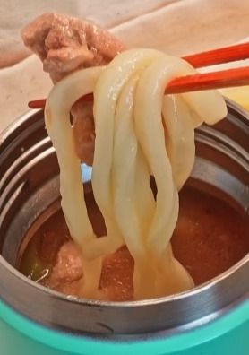 鶏白湯うどん【うどん弁当】-レシピのメイン写真