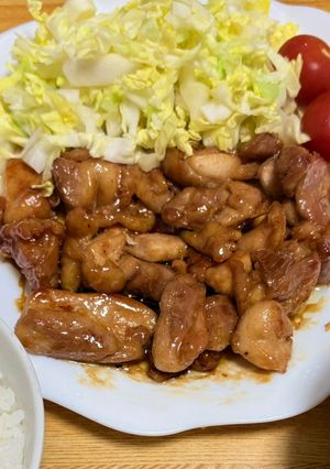 鶏肉の甘辛炒め-レシピのメイン写真
