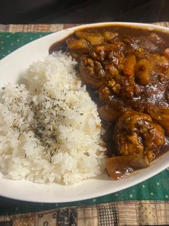 ミートボールカレー-レシピのメイン写真