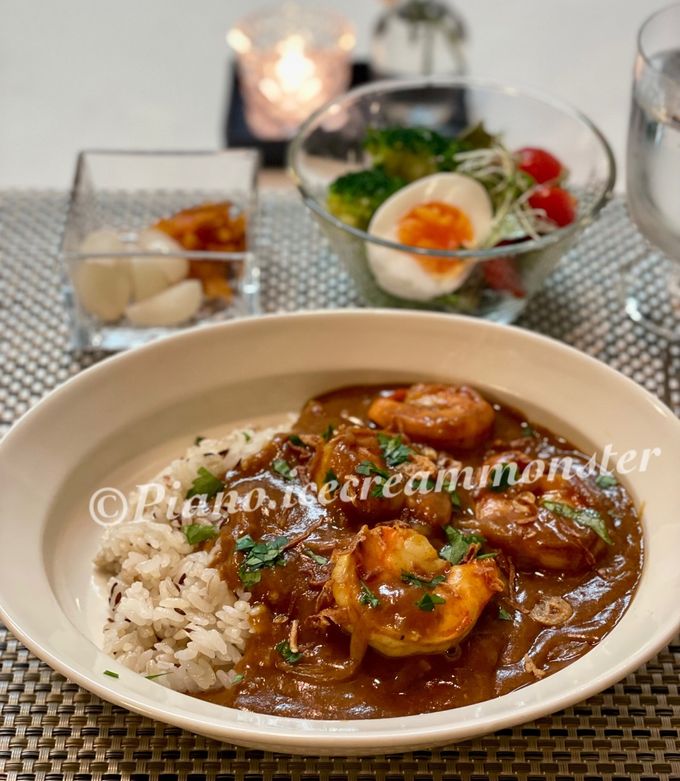 海老カレー（ジャワカレー使用）-レシピのメイン写真