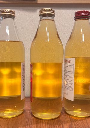 梅シロップ+リンゴ酢-レシピのメイン写真
