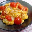 ゴロゴロトマトの卵チリソース炒め