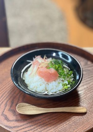 冷やしたらこ茶漬け-レシピのメイン写真