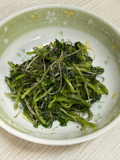 簡単 すぐ出来る 黒すりごまの和え物-レシピのメイン写真