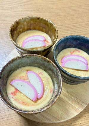 カニカマの茶碗蒸し-レシピのメイン写真