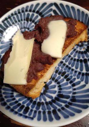 発酵あずき餡バタートースト-レシピのメイン写真