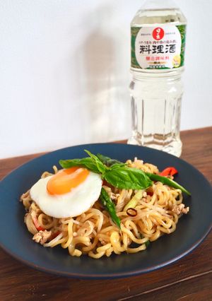 ガパオ風焼きそば-レシピのメイン写真