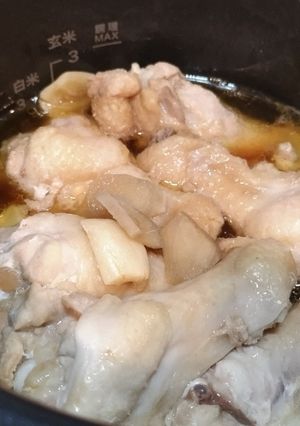 手羽元肉の醤油煮-レシピのメイン写真