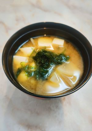 豆腐とアオサの味噌汁-レシピのメイン写真