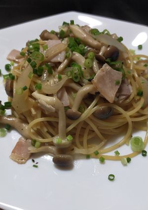 ベーコンとしめじのパスタ-レシピのメイン写真