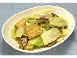 豚肉と厚揚げのキャベツ炒め★動画あり★