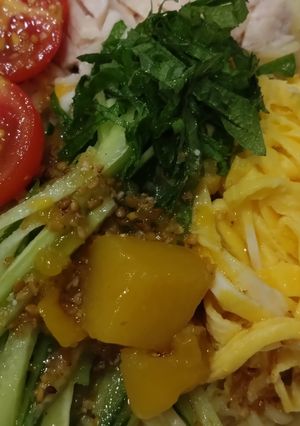 トロピカル☆マルタイ冷やし中華-レシピのメイン写真