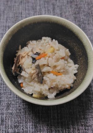 サバ缶と大根の炊き込みご飯-レシピのメイン写真