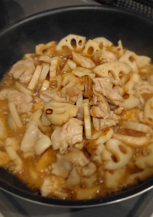 鶏肉れんこん-レシピのメイン写真