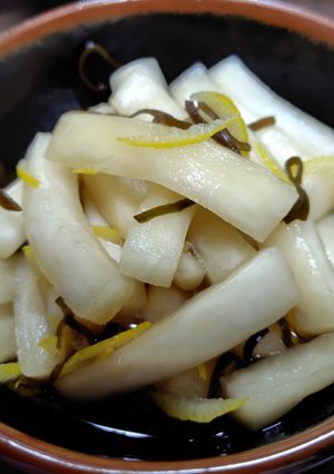 柚子大根塩こんぶ入り-レシピのメイン写真