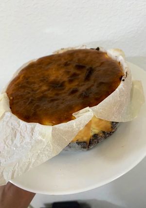 ブラウニーバスクチーズケーキ-レシピのメイン写真