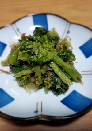 菜の花 おひたし-レシピのメイン写真
