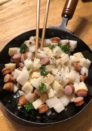コロコロ♪たけのこ・長芋・ウインナー-レシピのメイン写真