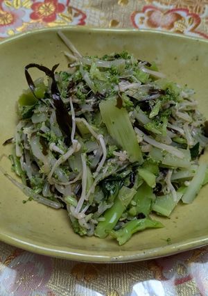 もやしブロッコリーえのきの塩昆布ナムル-レシピのメイン写真