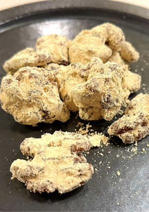 クルミの黒酢キャラメリゼ〜黒豆きな粉-レシピのメイン写真