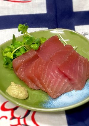 （刺身が美味くなる）簡単塩マグロ-レシピのメイン写真