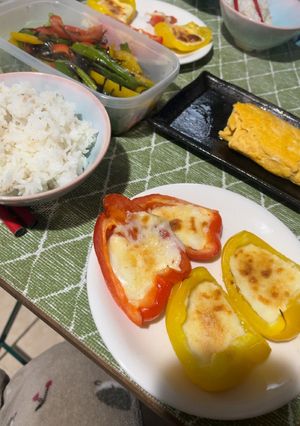 パプリカのチーズ焼き-レシピのメイン写真