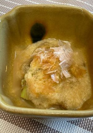 翡翠なすの山かけ-レシピのメイン写真