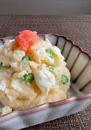 レンジで作る たらことクリチのポテサラ-レシピのメイン写真