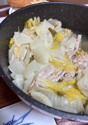 白菜と豚肉のミルフィーユ鍋-レシピのメイン写真