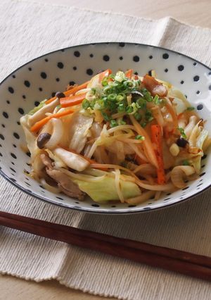 【だし醤油】だし香る野菜炒め-レシピのメイン写真