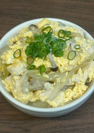 お鍋一つで簡単！卵がトロ～り親子丼～♪-レシピのメイン写真