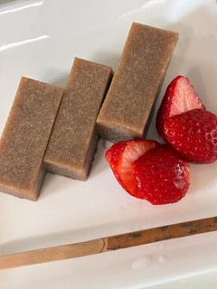 黒糖&ほうじ茶香る 金時豆羊羹-レシピのメイン写真